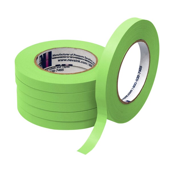 1/2" wide x 60yd Lime Labeling Tape
